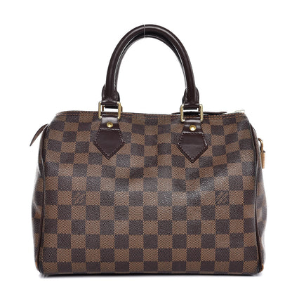 Louis Vuitton Damier Ebene Speedy 25 1 of 16