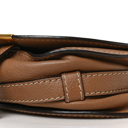Chloe Calfskin Mini Marcie Round Crossbody Bag Nut 8 of 8
