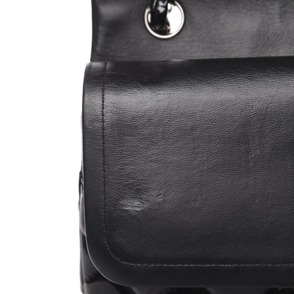 Chanel Patent Quilted Jumbo Double Flap Black 13 of 17