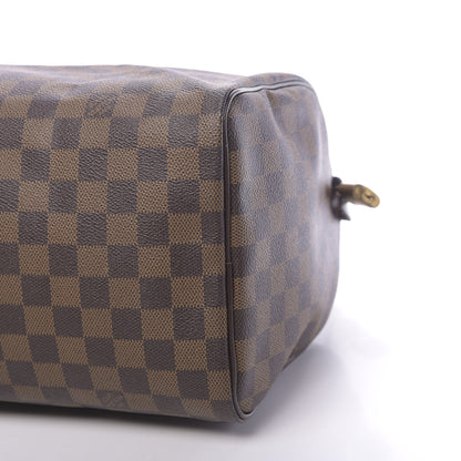 Louis Vuitton Damier Ebene Speedy 30 10 of 11