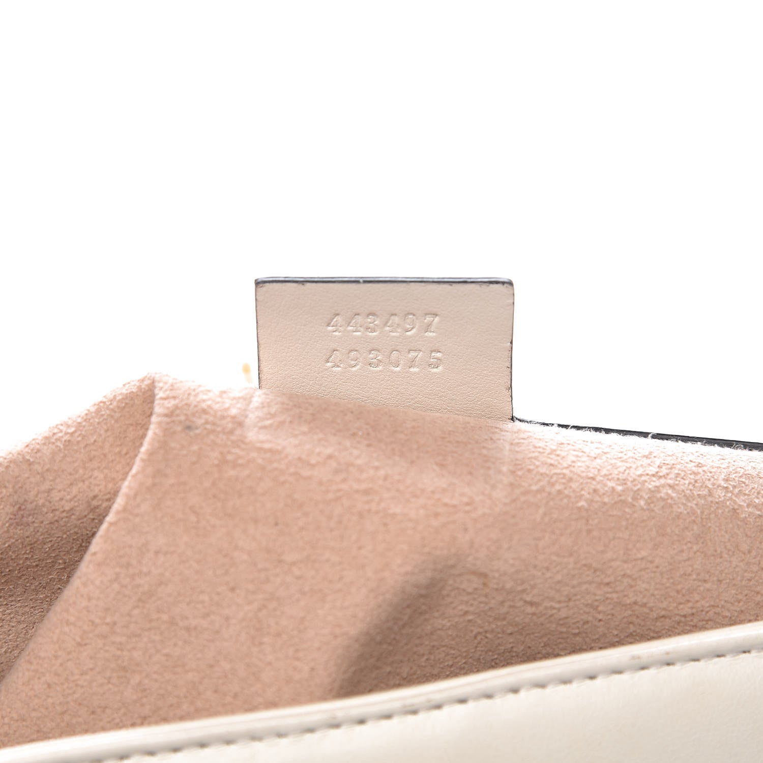 Gucci Calfskin Matelasse Small GG Marmont Shoulder Bag White 7 of 16