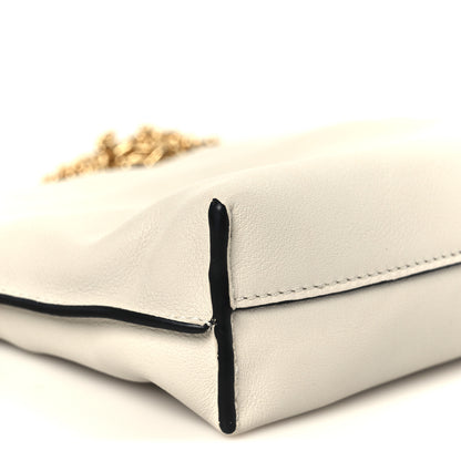 Loewe Calfskin Nano Flamenco Knot Clutch Soft White 9 of 11