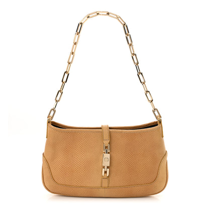 Gucci Karung Jackie O Chain Hobo Tan Beige 1 of 10
