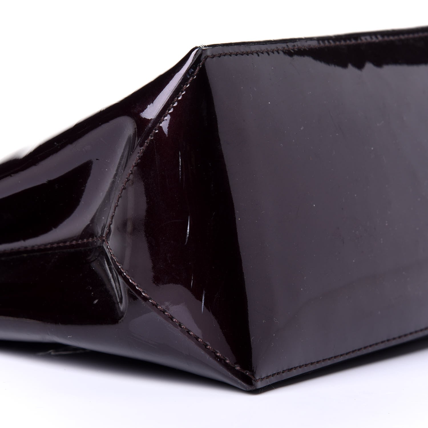 Louis Vuitton Vernis Wilshire PM Amarante 7 of 9