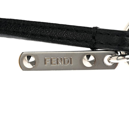 Fendi Mink Fox Goat Fur Mini Karlito Bag Charm Pink 4 of 5