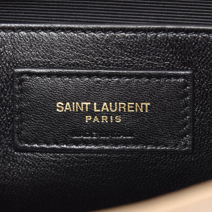 Saint Laurent Grain De Poudre Small Monogram Kate Satchel Nude Powder 7 of 14