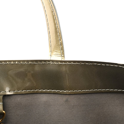 Louis Vuitton Vernis Wilshire PM Gris Art Deco 11 of 13