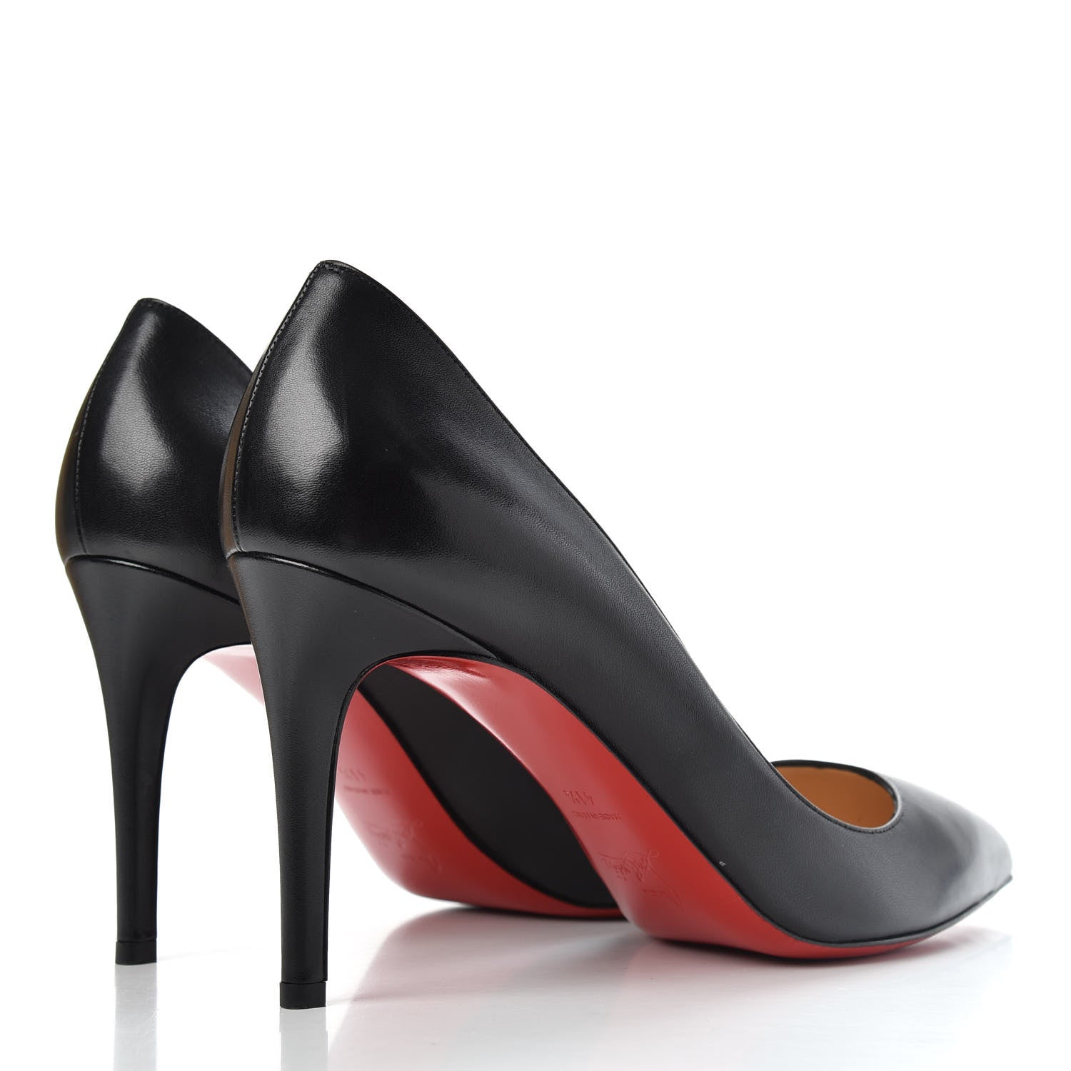 Christian Louboutin Shiny Nappa Pigalle 85 Pumps 41.5 Black 4 of 10
