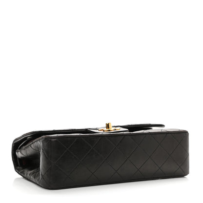 Chanel Lambskin Quilted Small Double Flap Black 3 of 8