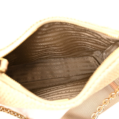 Prada Yarn Raffia Effect Crochet Re-Edition 2005 Shoulder Bag Naturale 5 of 11