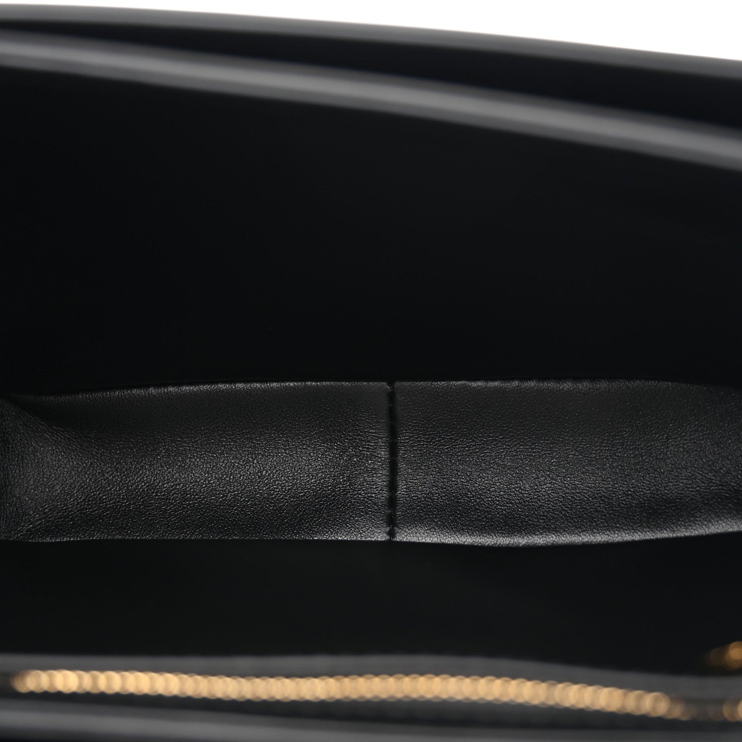 Celine Shiny Calfskin Teen Triomphe Black 5 of 10