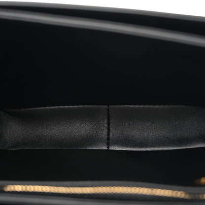 Celine Shiny Calfskin Teen Triomphe Black 5 of 10