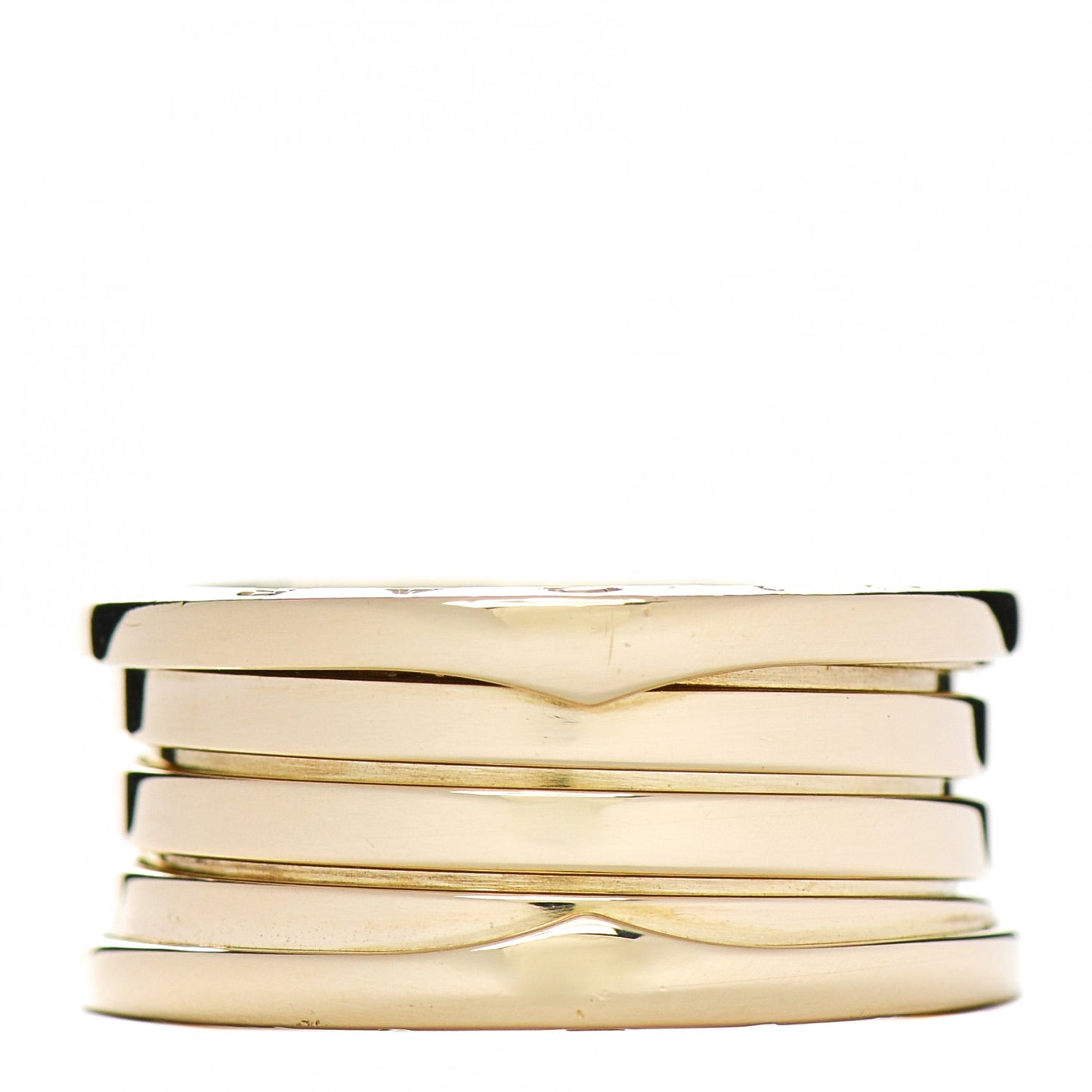 18K Yellow Gold B.Zero1 Four-Band Ring 59 8.75