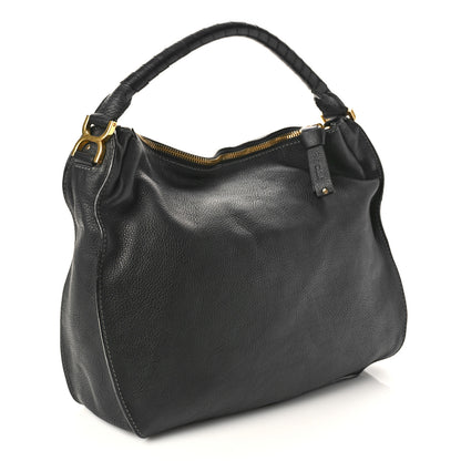 Chloe Calfskin Medium Marcie Satchel Black 2 of 8