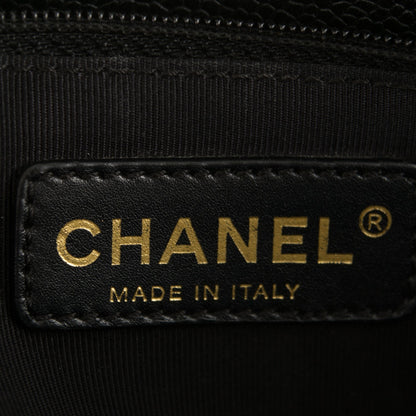 Chanel Caviar Quilted Grand Shopping Tote GST Black 6 of 7