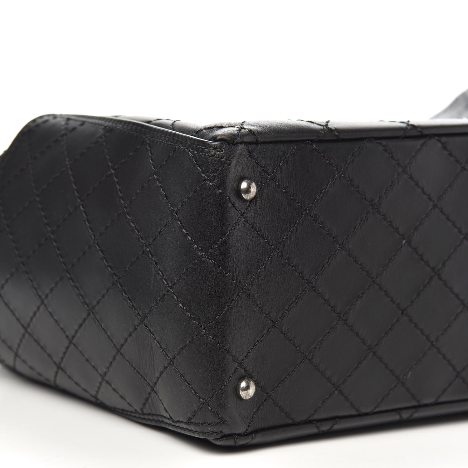 Chanel Calfskin CC Pocket Tote Black 8 of 10