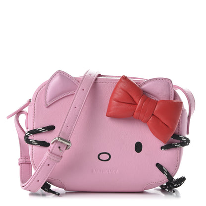 Balenciaga Calfskin Hello Kitty Camera Bag Pink 1 of 10