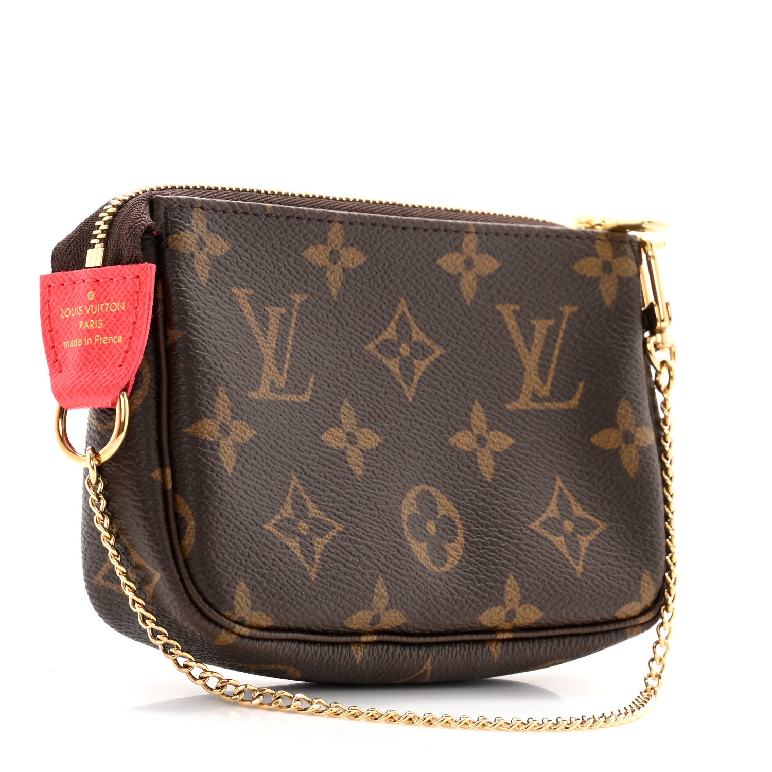 Louis Vuitton Monogram 2021 Christmas Animation London Mini Pochette Accessories Red 3 of 8