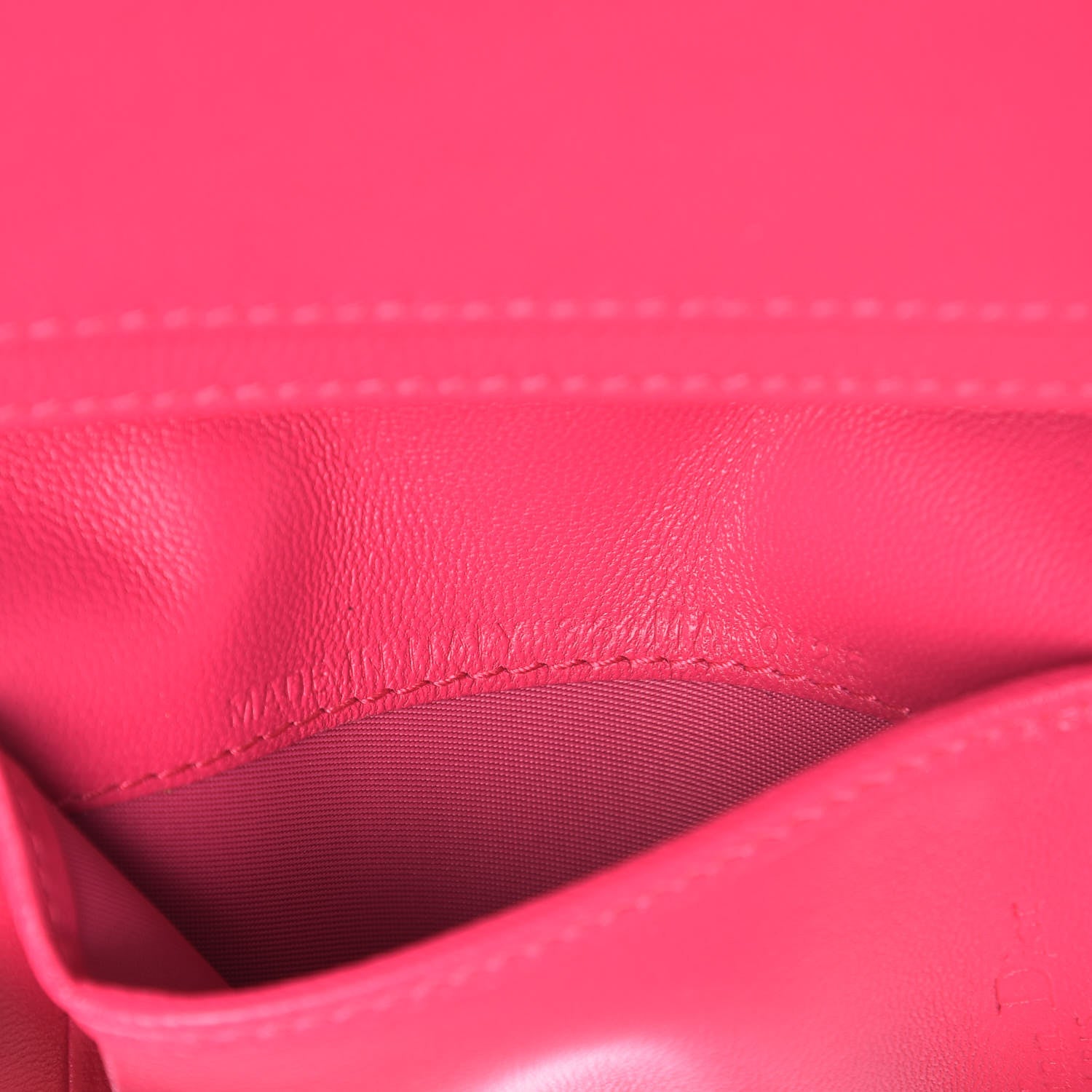 Christian Dior Lambskin Cannage Small Lady Dior Flap Card Holder Pink 8 of 9