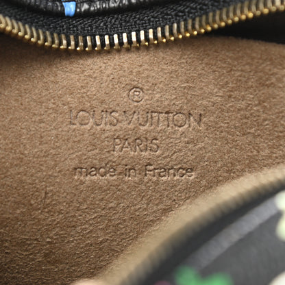 Louis Vuitton Monogram Multicolor Trousse Wapity Black 6 of 6