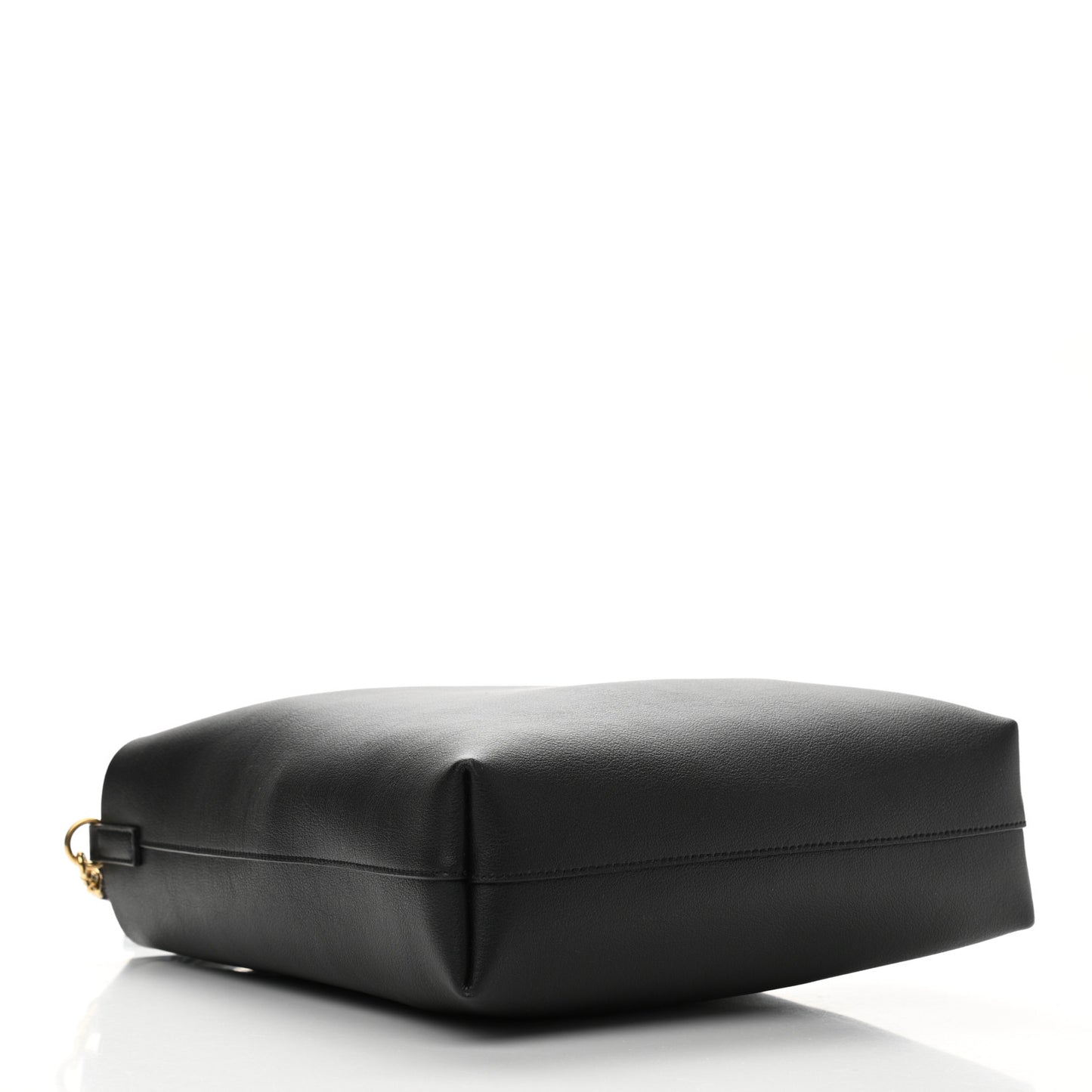 Calfskin Toy Shopping Tote Black