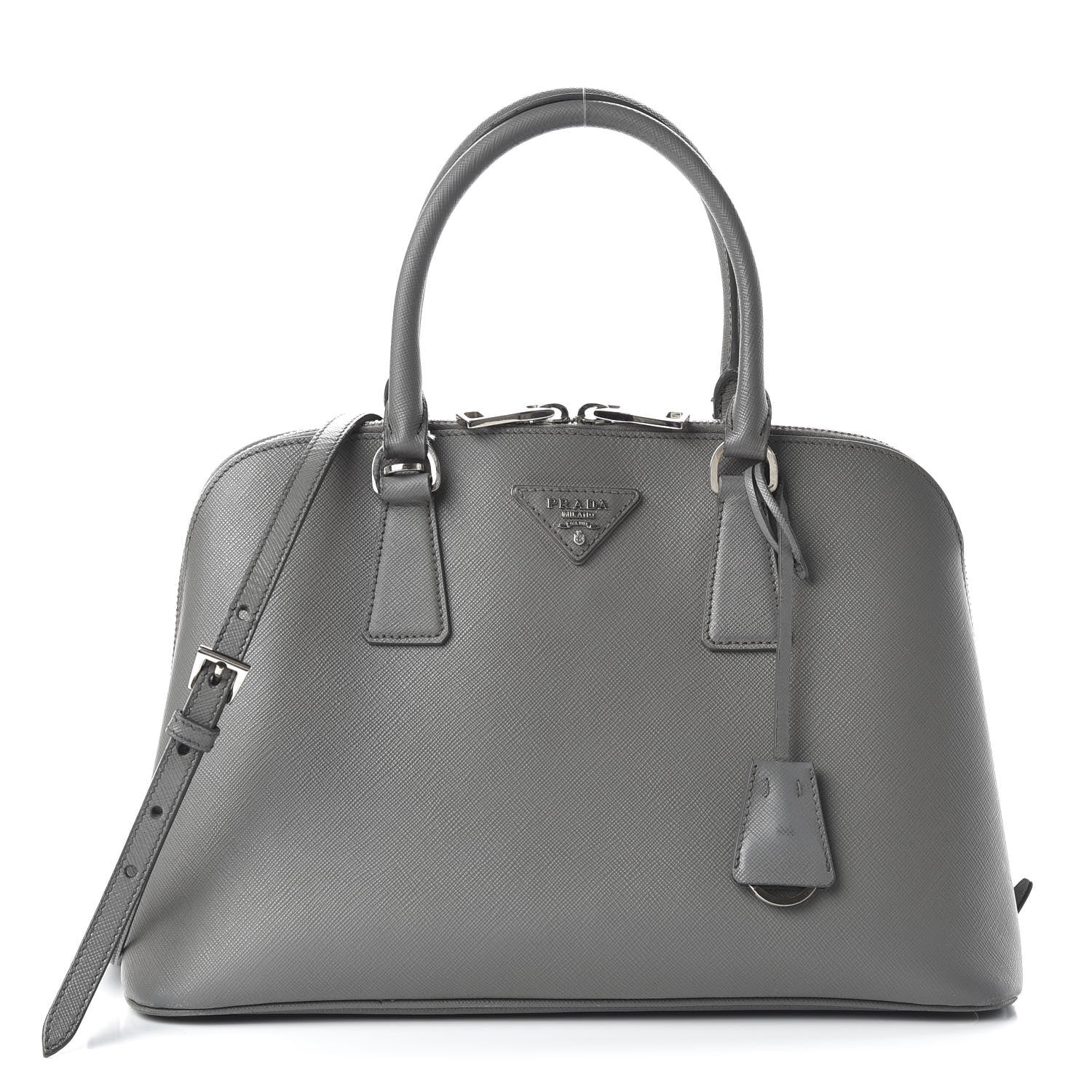 Prada Saffiano Lux Medium Promenade Tote Marmo 1 of 10