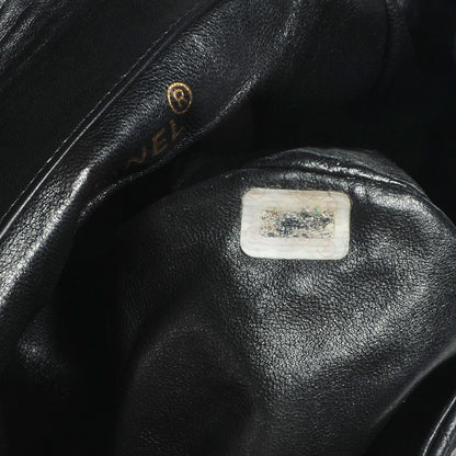 Chanel Lambskin Quilted Backpack Black 8 of 9