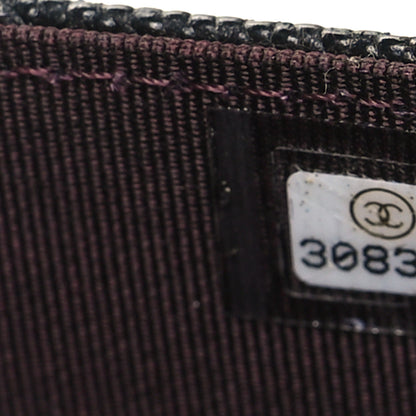 Chanel Caviar Quilted Flap Card Holder On Chain Black 8 of 9