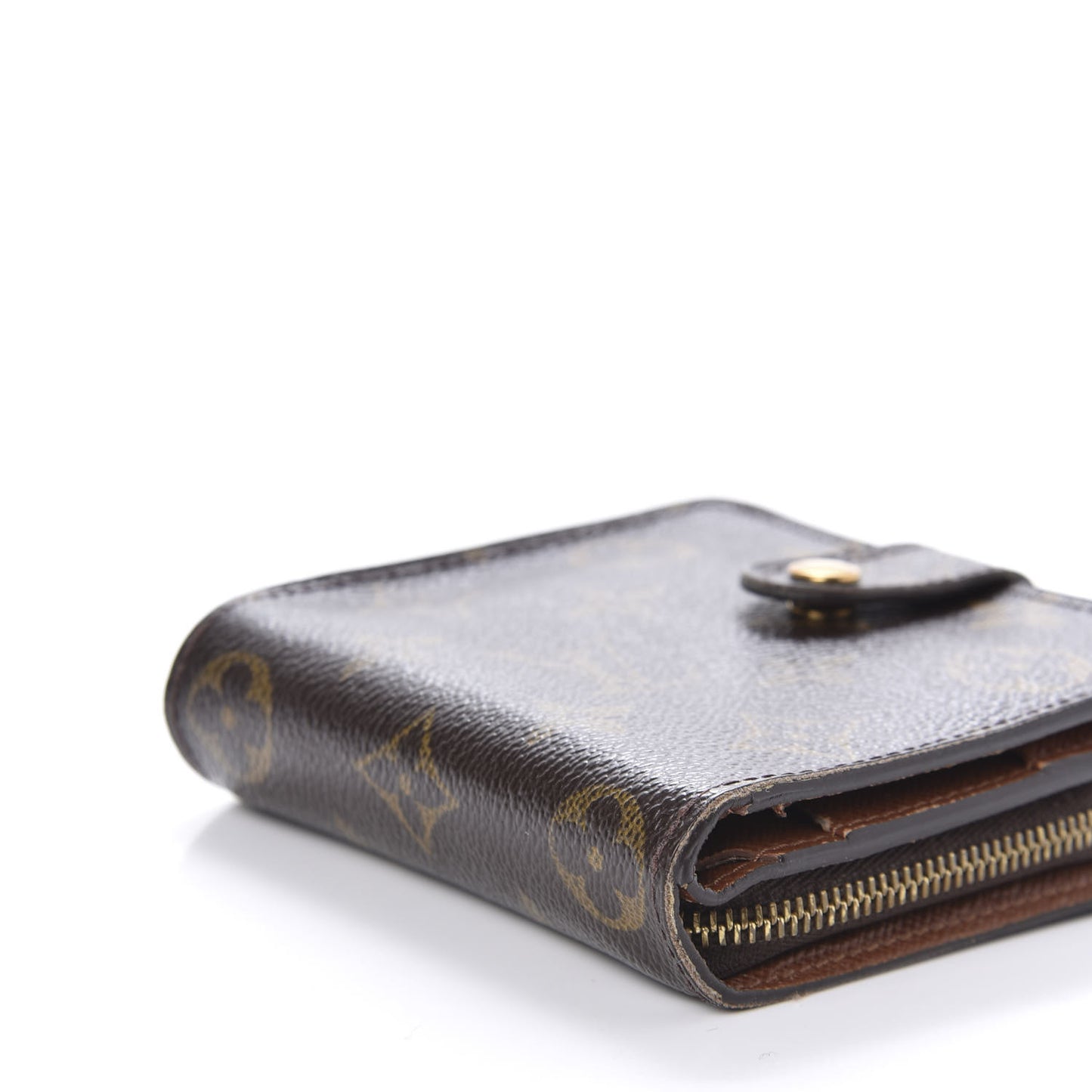 Monogram Compact Zippe Zipped Wallet