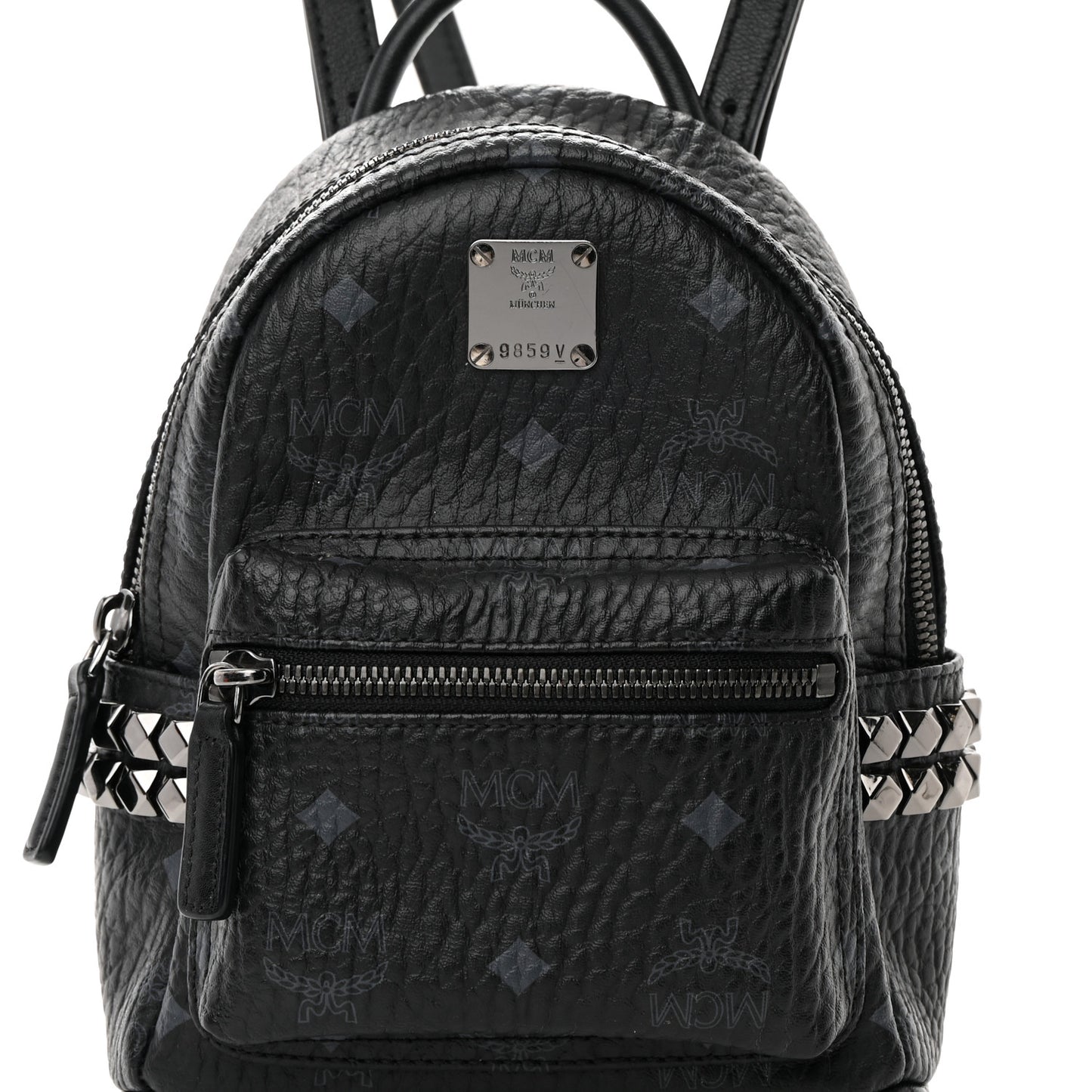 Visetos Side Stud X-Mini Stark Bebe Boo Backpack Black