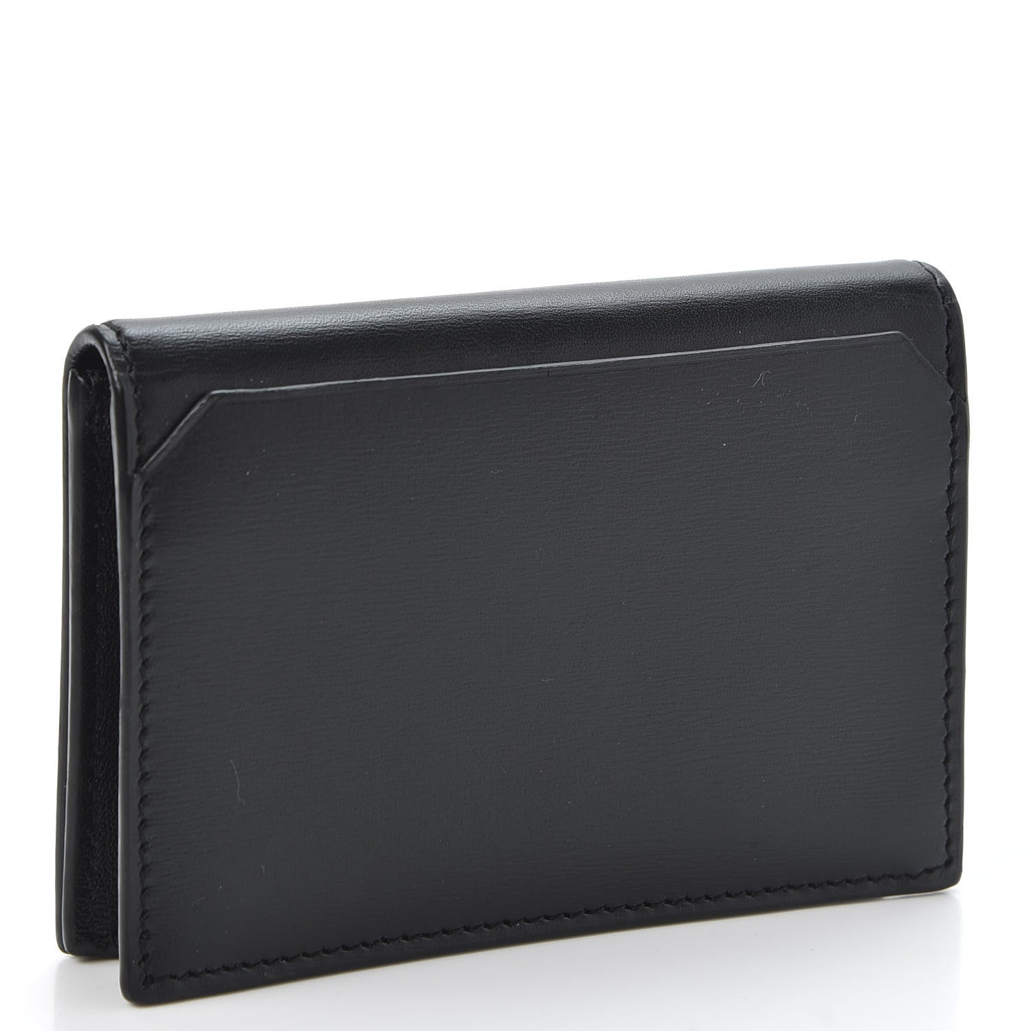 Saint Laurent Calfskin Card Case Holder Black 2 of 9