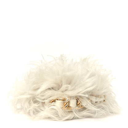 Chanel Shearling Lambskin Flap White 4 of 10