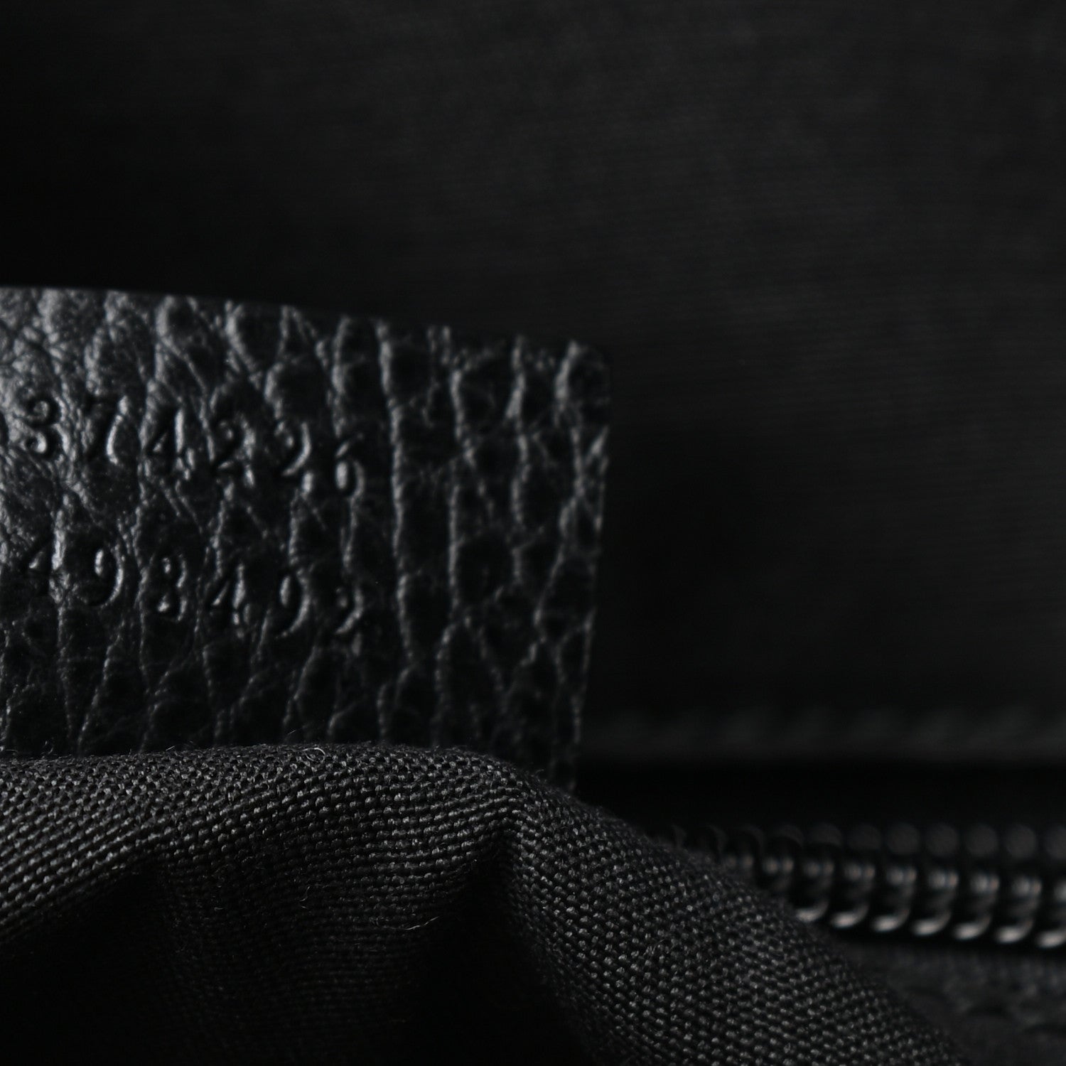 Gucci Denim Monogram Large Tote Black 7 of 9
