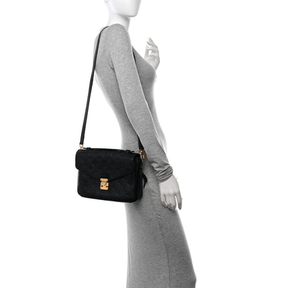 Louis Vuitton Empreinte Pochette Metis Black 2 of 12