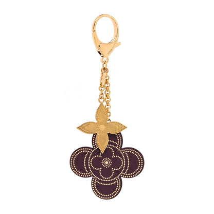 Louis Vuitton Stipply Flower Bag Charm Rouge Fauviste 1 of 4