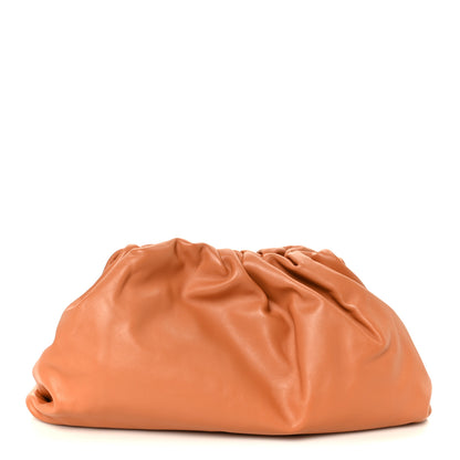 Bottega Veneta Smooth Butter Calf The Pouch Oversized Clutch Clay 1 of 11