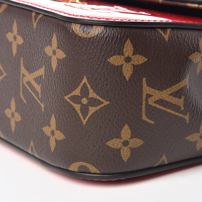Louis Vuitton Patent Calfskin Monogram Cherrywood BB Scarlet 8 of 8