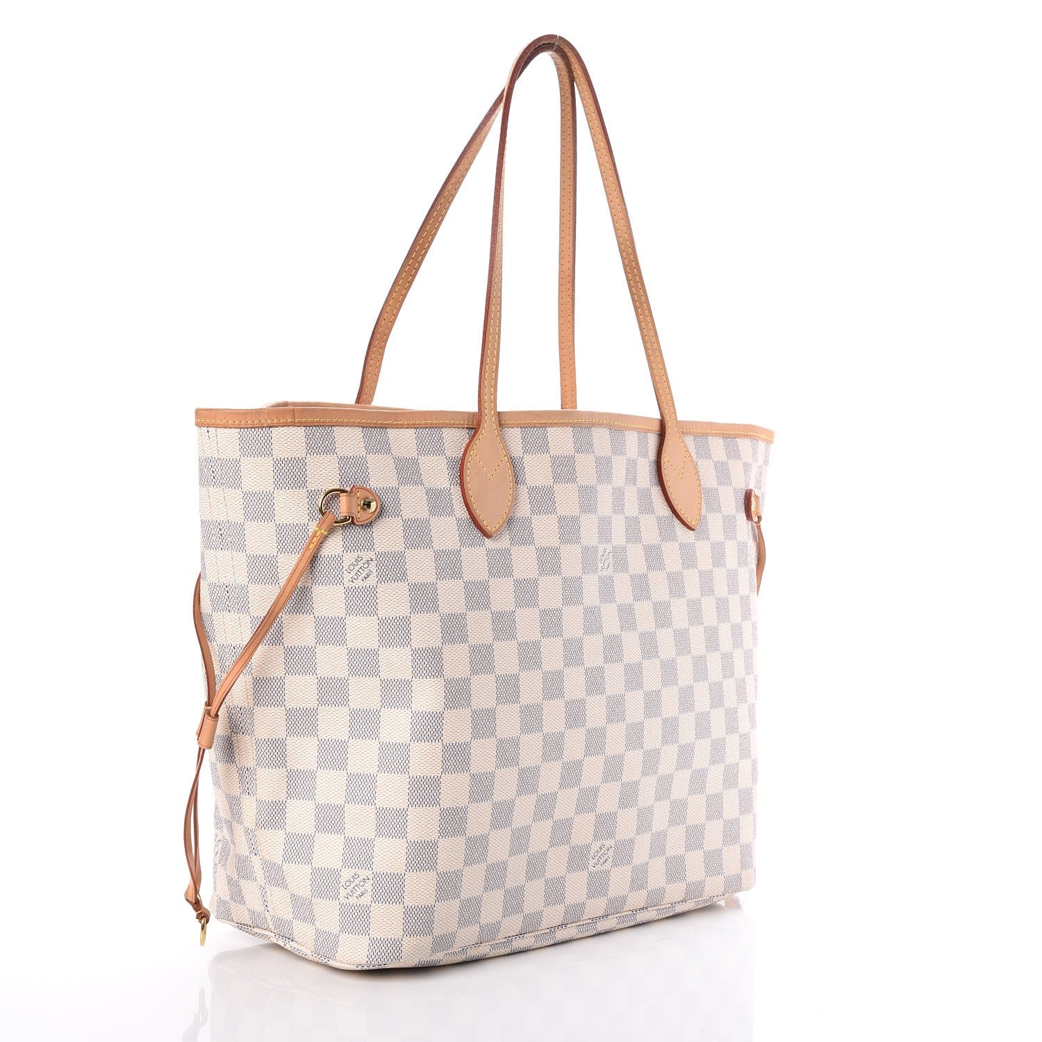 Louis Vuitton Damier Azur Neverfull MM 3 of 7