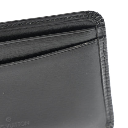 Louis Vuitton Epi Card Holder Black 10 of 10