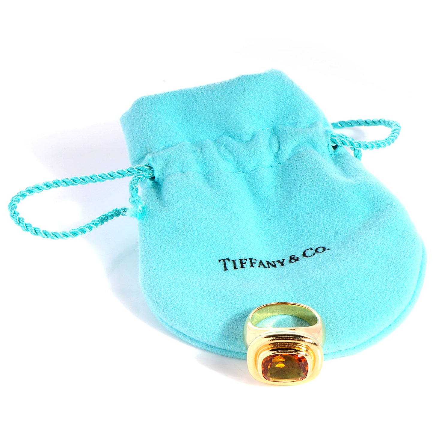 Paloma Picasso 18k Yellow Gold Dome Ring size 5