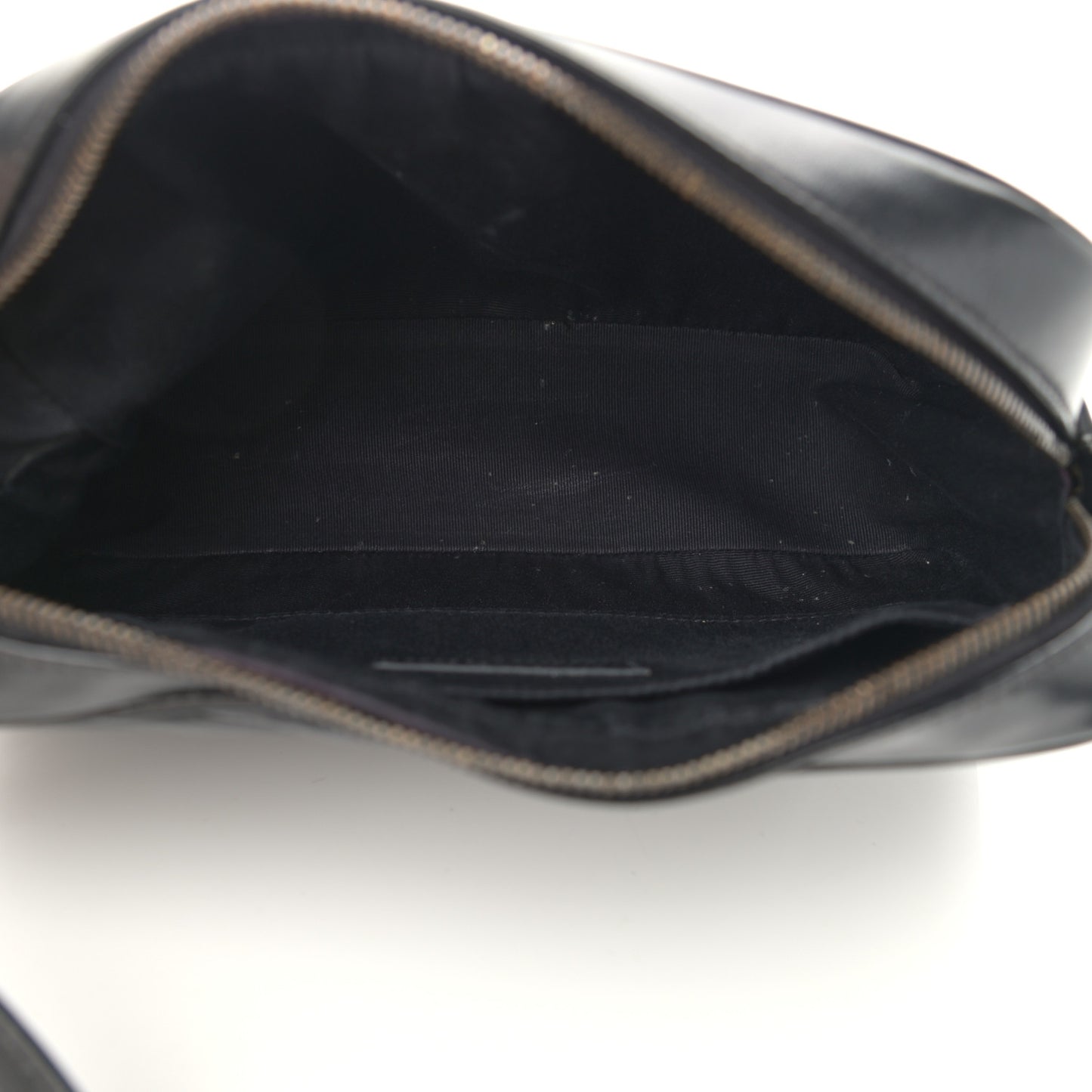 Calfskin Matelasse Monogram Lou Camera Bag Black