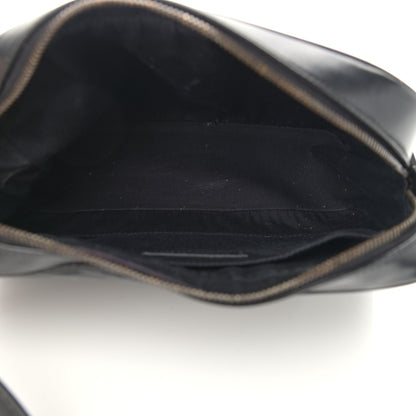 Saint Laurent Calfskin Matelasse Monogram Lou Camera Bag Black 5 of 13