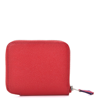 Hermes Epsom Silk'in Compact Wallet Bougainvillea 1 of 7