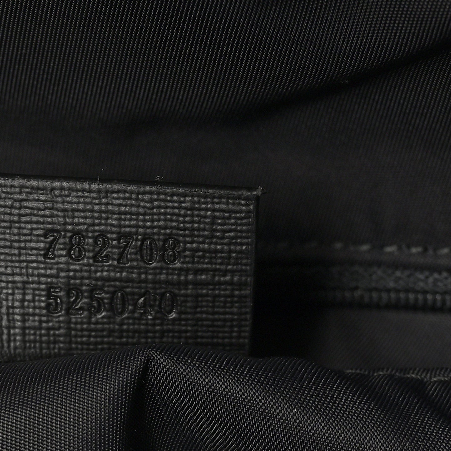 Denim GG Monogram Childrens Backpack Black