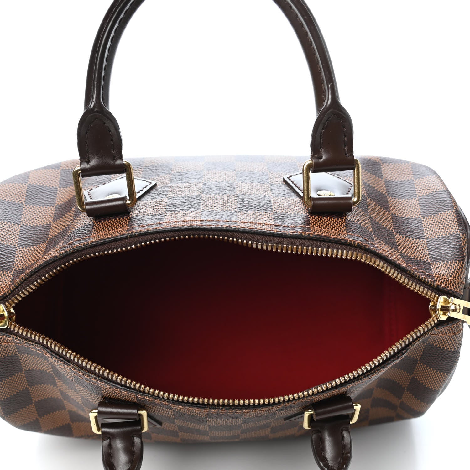 Louis Vuitton Damier Ebene Speedy Bandouliere 25 4 of 4