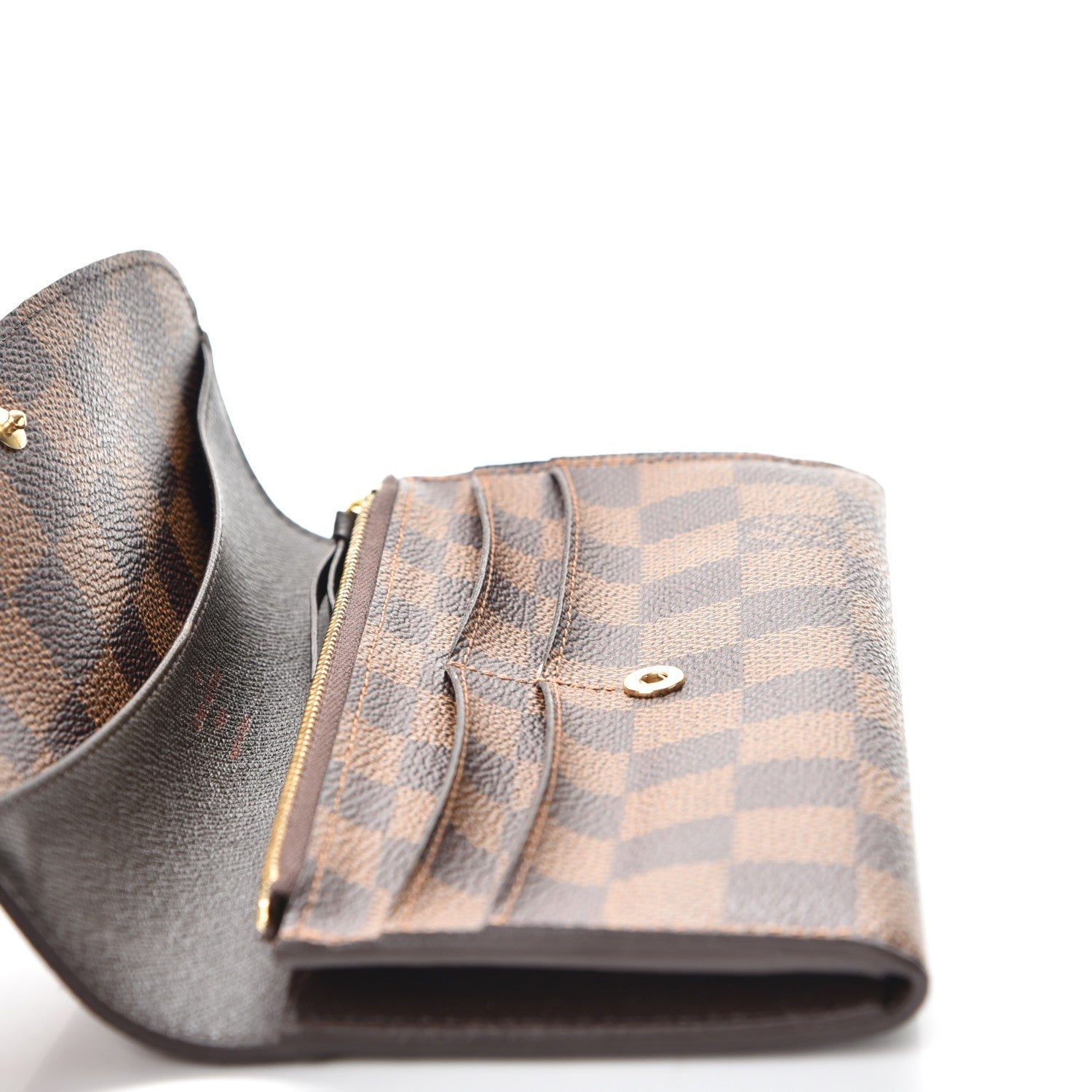 Louis Vuitton Damier Ebene Emilie Wallet 8 of 10