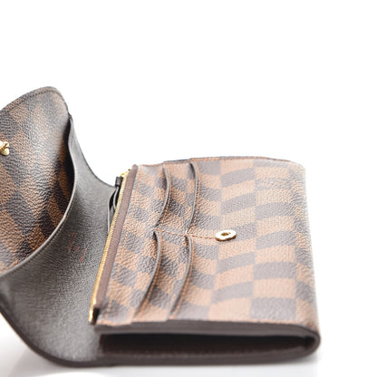 Louis Vuitton Damier Ebene Emilie Wallet 8 of 10