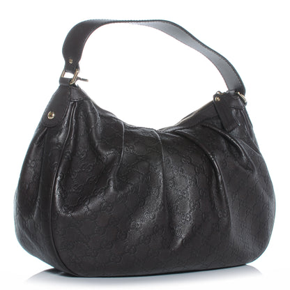 Gucci Guccissima Medium Sukey Hobo Dark Brown 3 of 7