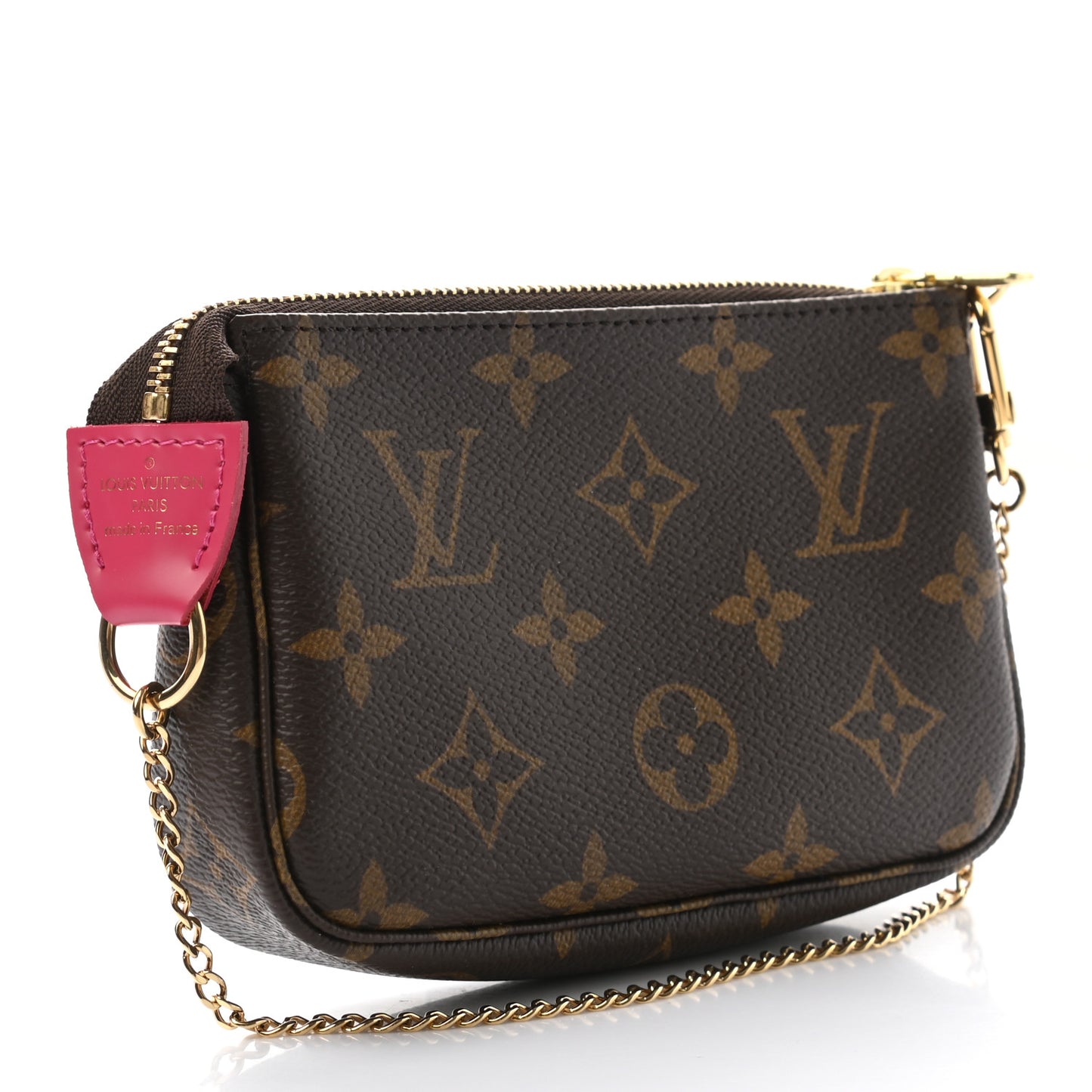 Monogram 2020 Christmas Animation Roller Coaster Mini Pochette Accessories Pivoine