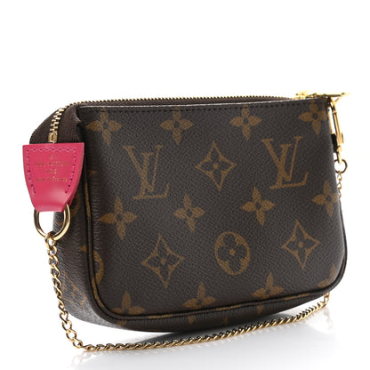 Louis Vuitton Monogram 2020 Christmas Animation Roller Coaster Mini Pochette Accessories Pivoine 3 of 8